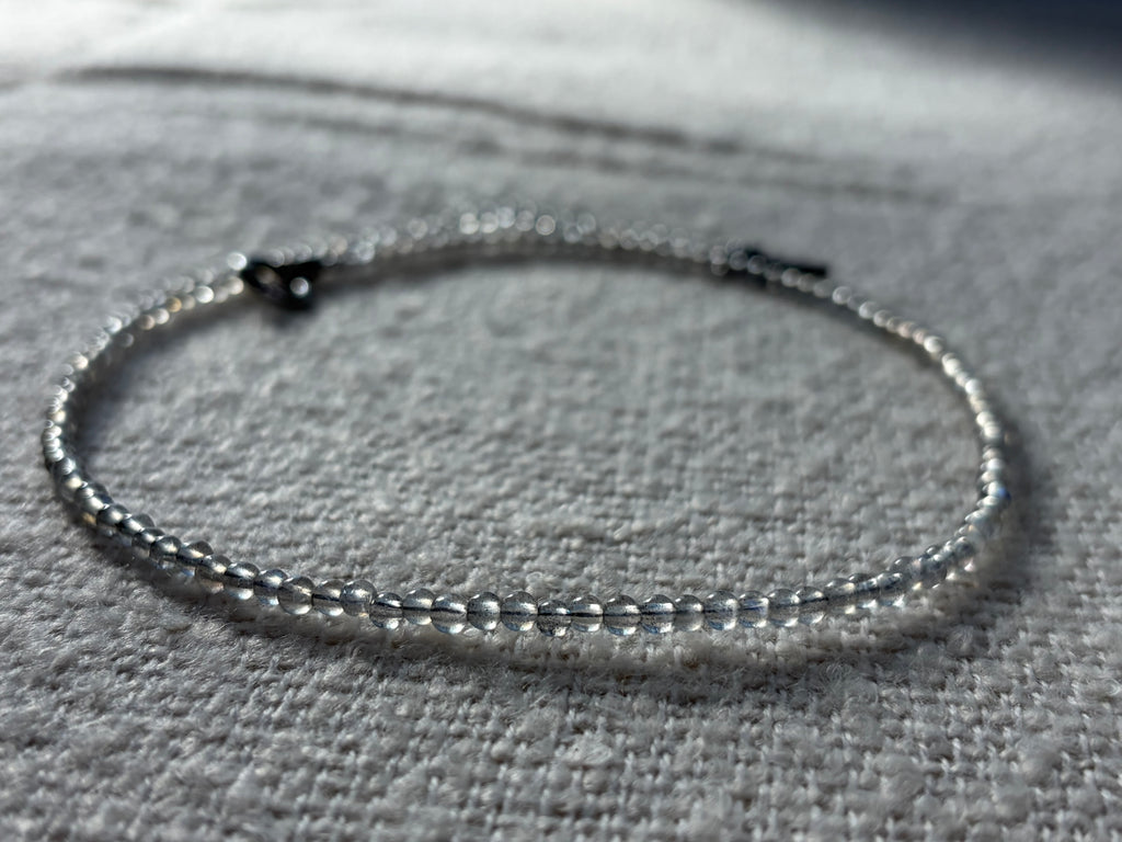 Labradorite simple 3 necklace